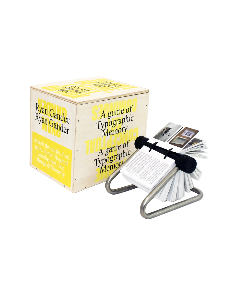 “Do Not Define, Label or Box (100 Things Twice)” Limited Edition Rolodex
