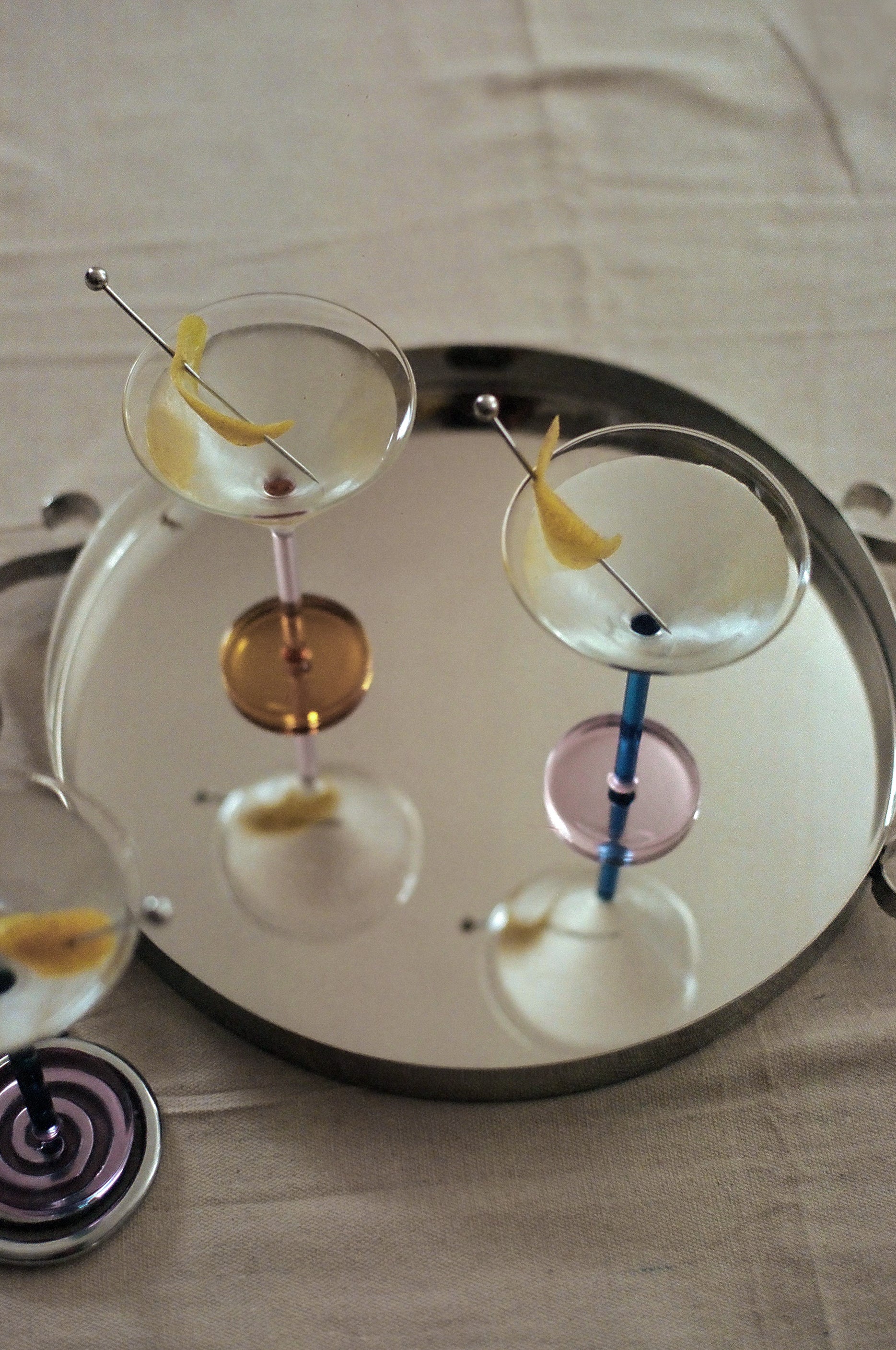 Piano Cocktail Glass Set
