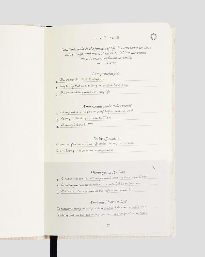 The Five Minute Journal