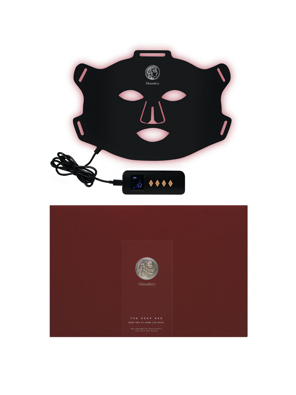 The Deep Red LED Mask