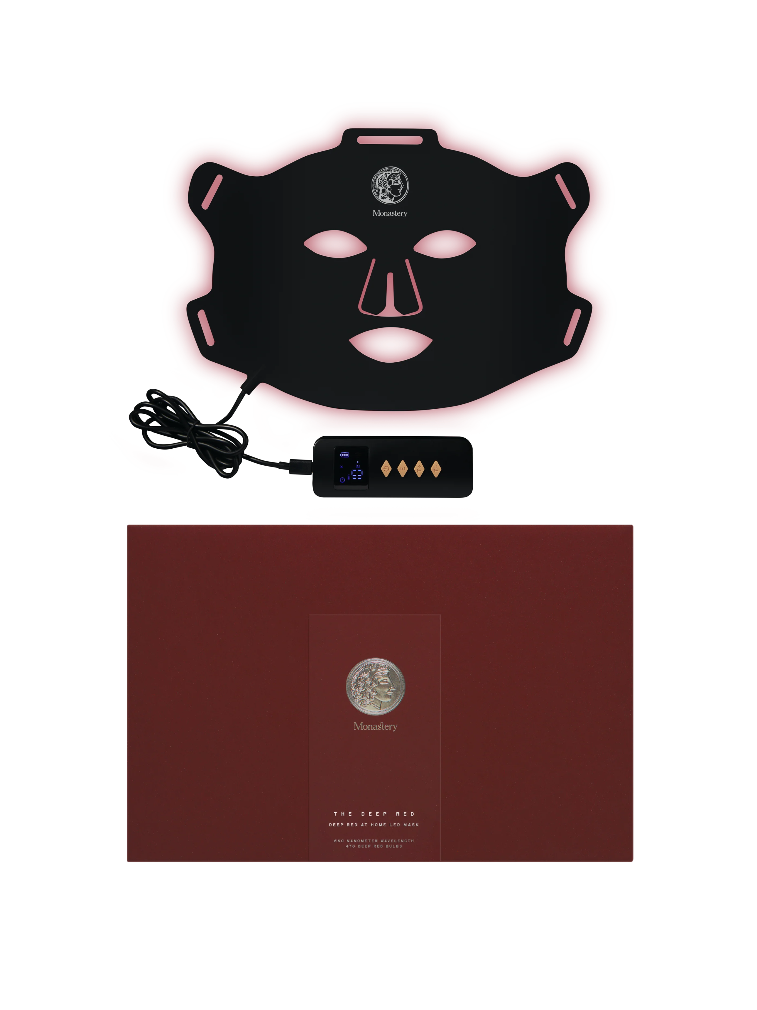 The Deep Red LED Mask