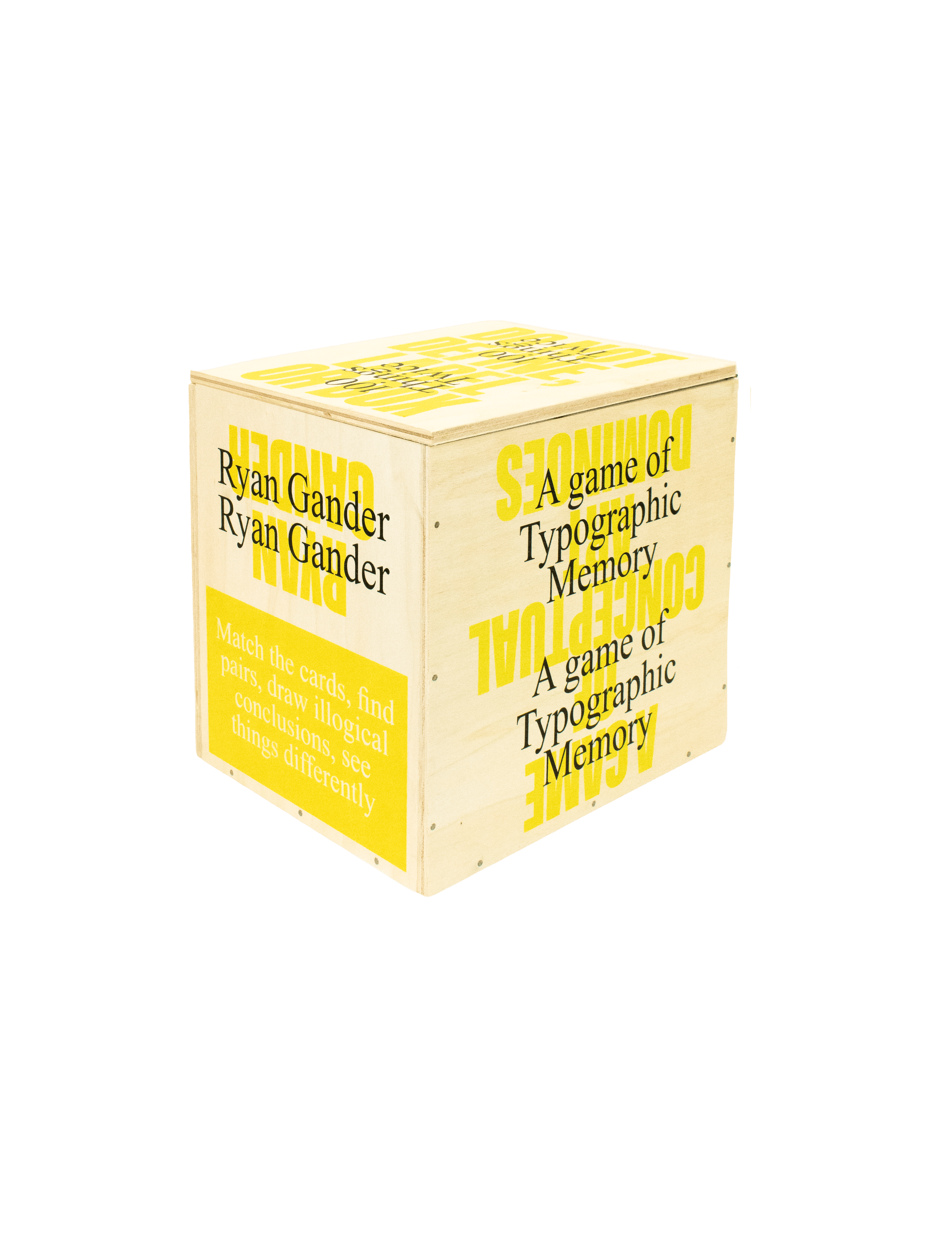 “Do Not Define, Label or Box (100 Things Twice)” Limited Edition Rolodex