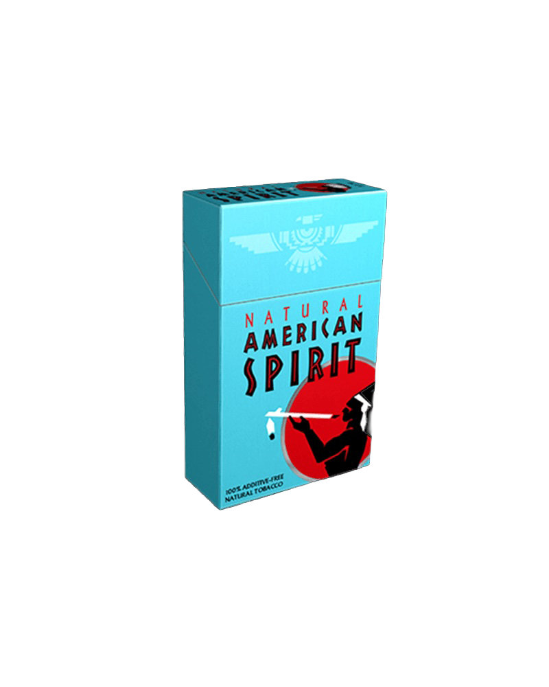 American Spirit Blue Box