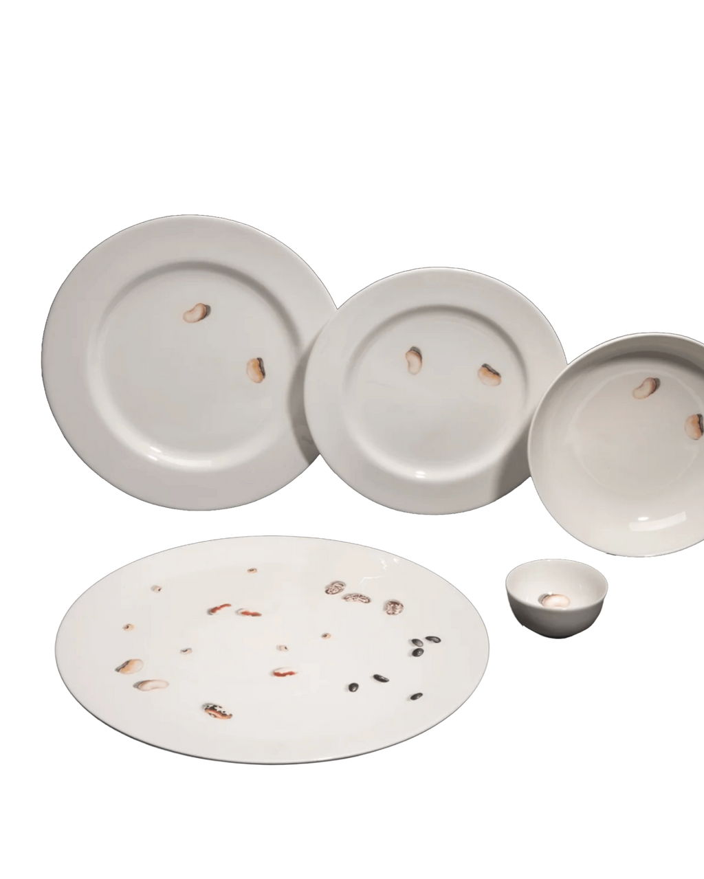 Dinner Plate, Bean Trompe L'oeil