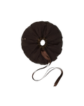 Brown Orchid Scrunchie