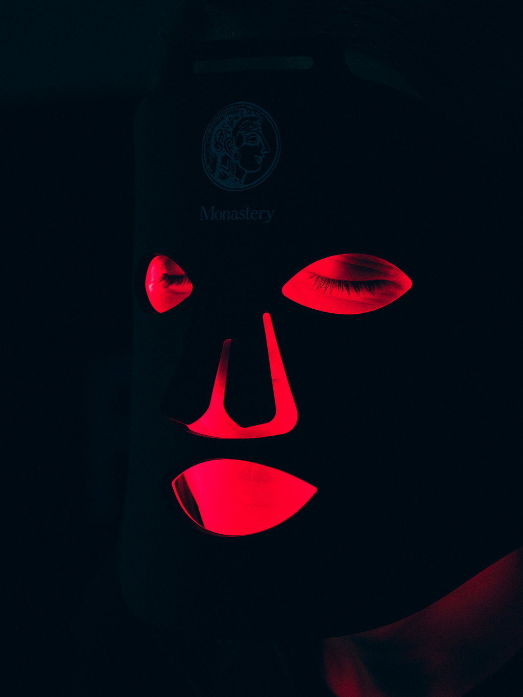 The Deep Red LED Mask