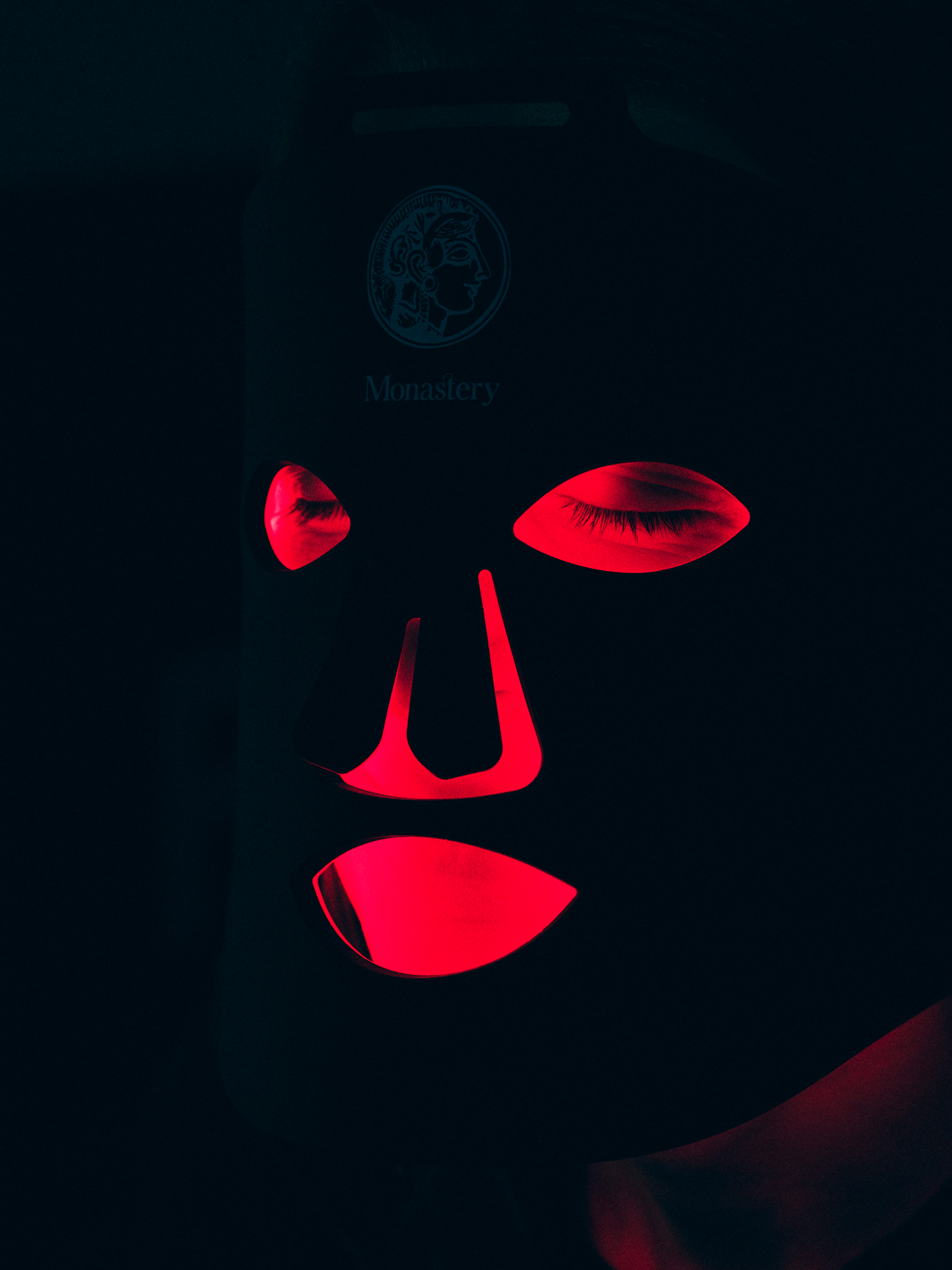 The Deep Red LED Mask