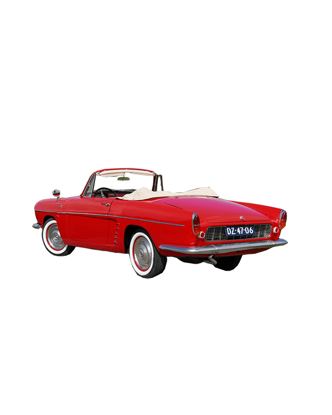 Vintage Renault Caravelle Car