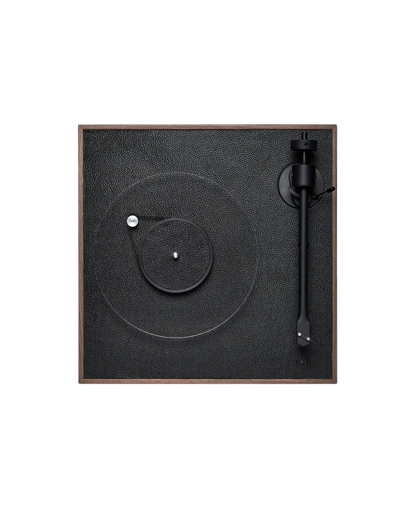 Square CC Vinyl Turntable Walnut