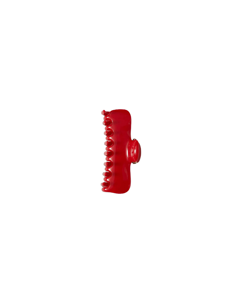 Claw Clip in Rosso