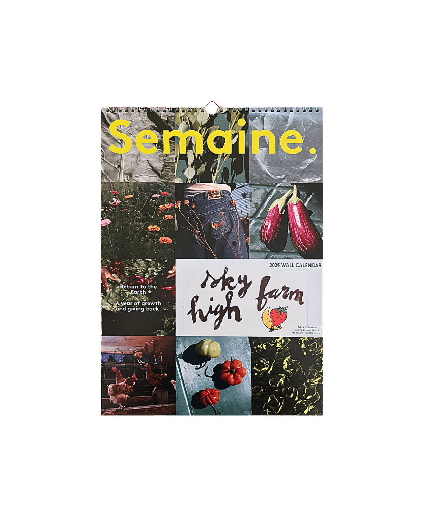 Semaine x Sky High Farm 2025 Wall Calendar