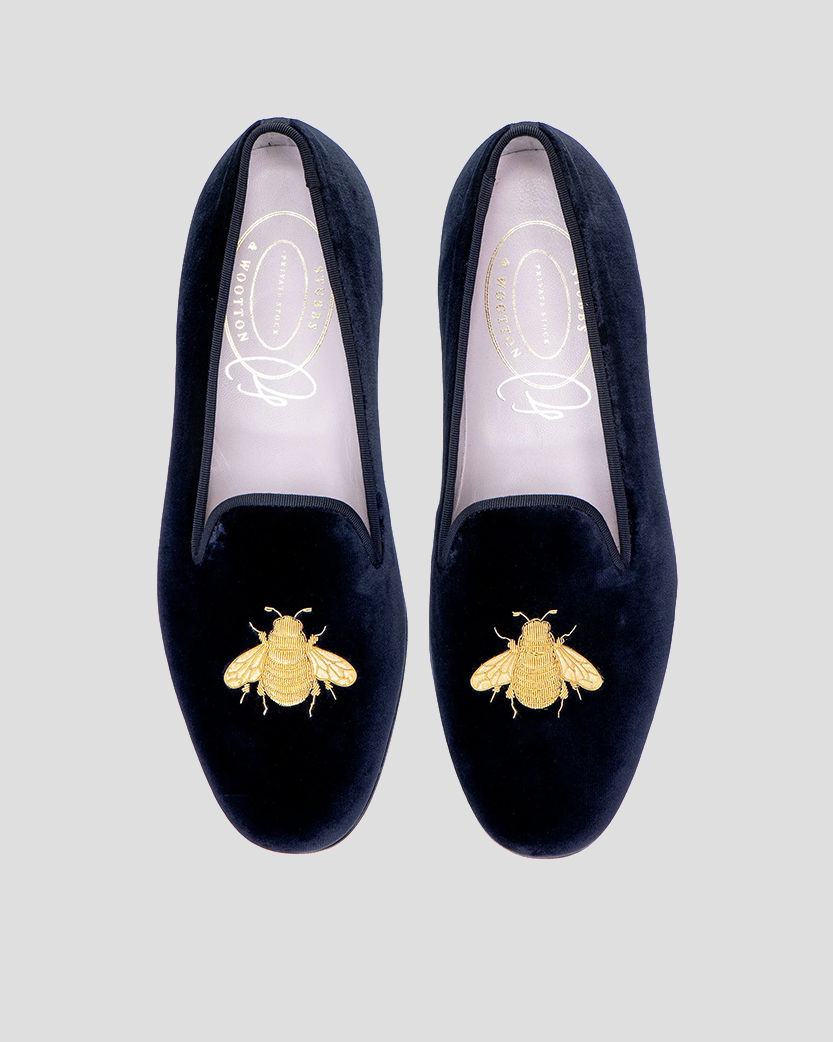 Gee Noir Velvet Slipper