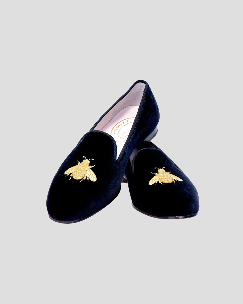 Gee Noir Velvet Slipper