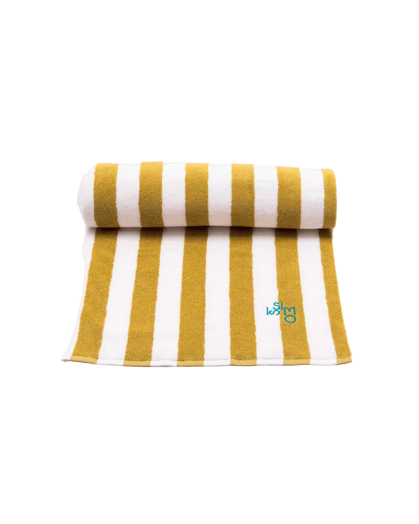 Yellow Beach Towel