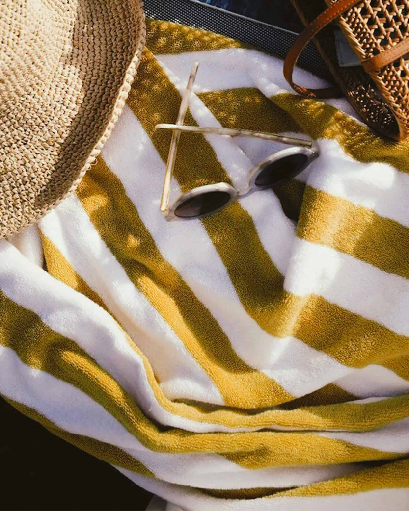 Yellow Beach Towel