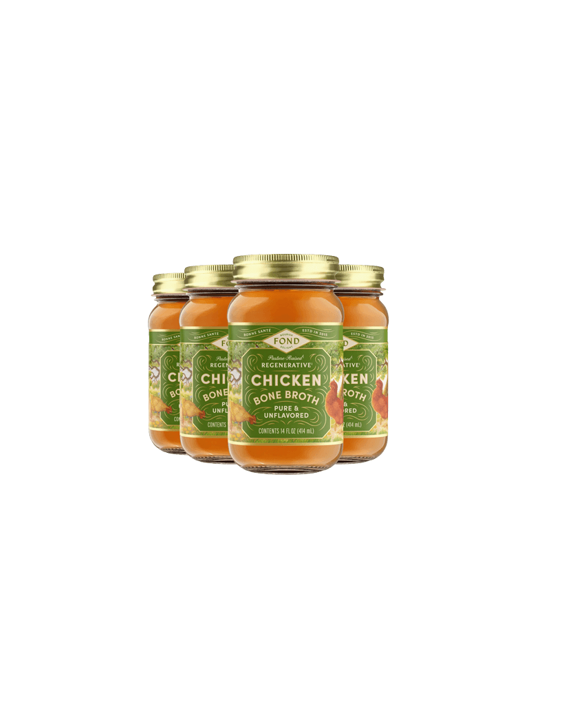 Chicken Bone Broth - Pure & Unflavored