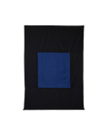Sofa Cover - Black and Blue
