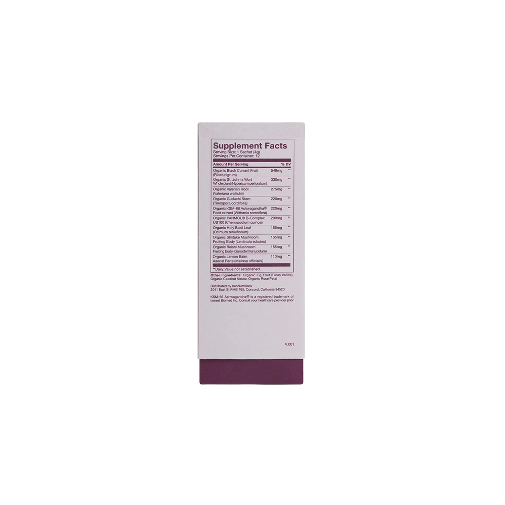 neoNutritions® Ultimate Mood - Organic Mood Support Powder for Stress, Calm & Sleep