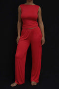 Front View of Recline Pant in Corbusier from KYE Intimates in Los Angeles