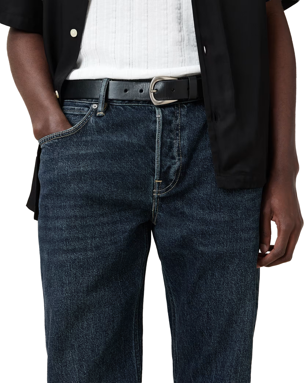 Reid leather belt