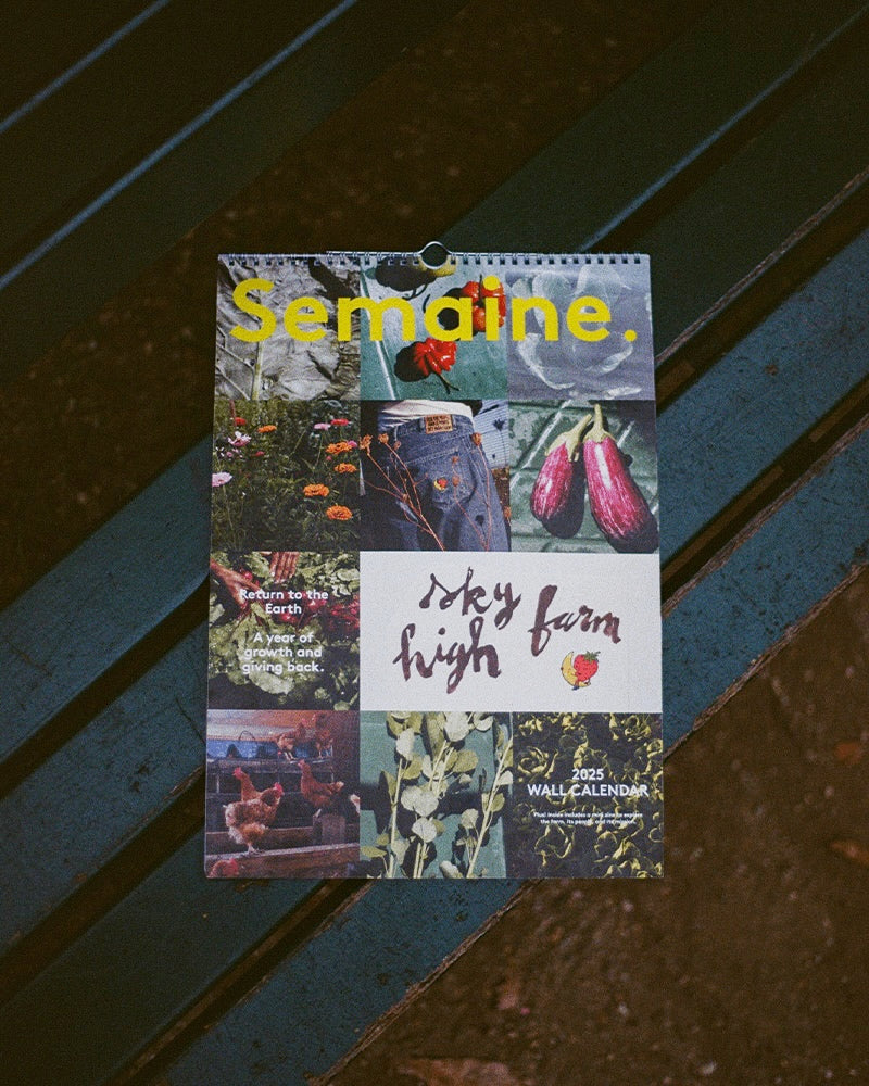 Semaine x Sky High Farm 2025 Wall Calendar