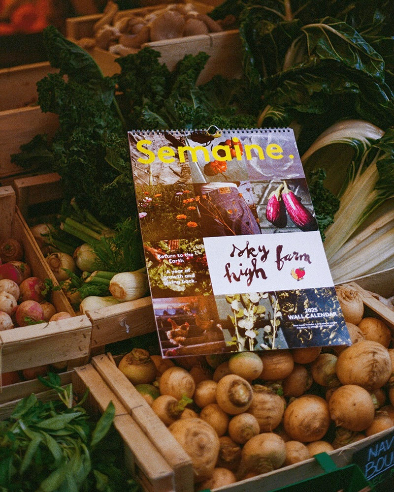 Semaine x Sky High Farm 2025 Wall Calendar