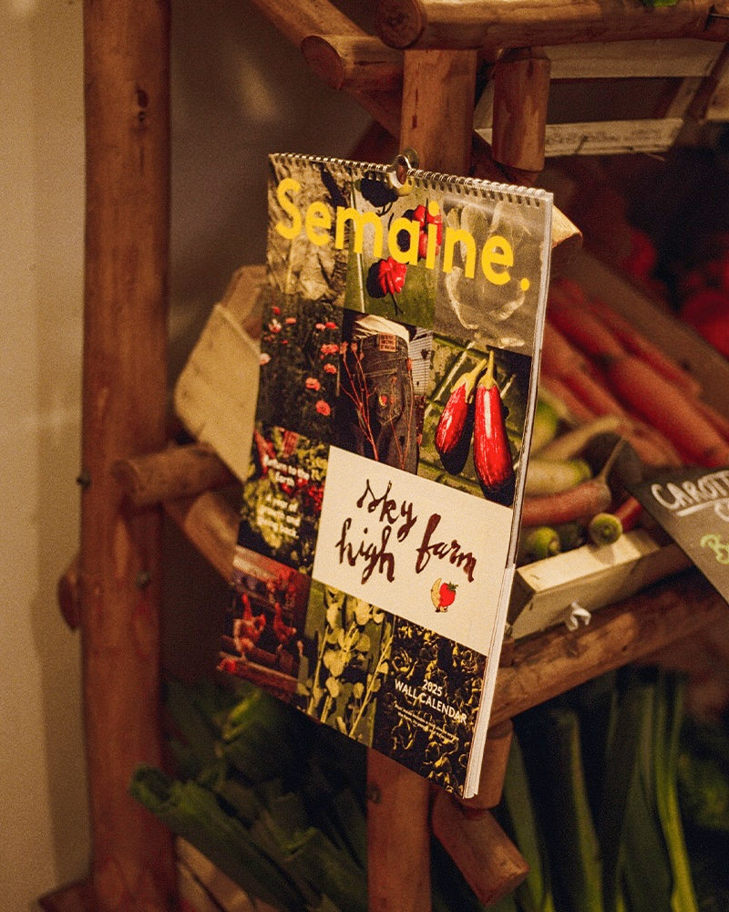 Semaine x Sky High Farm 2025 Wall Calendar